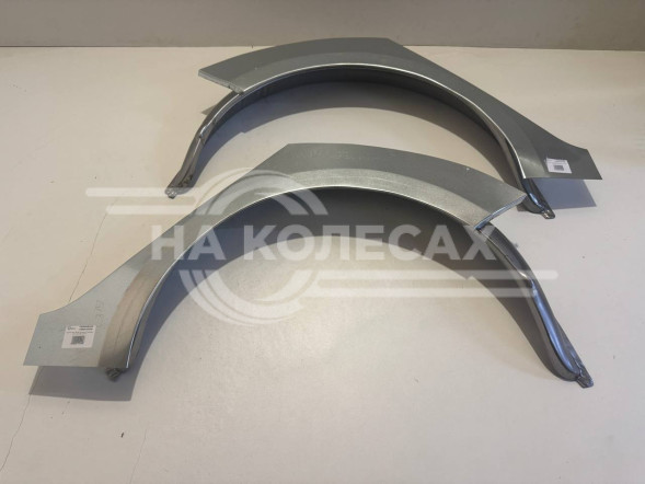 Ремонтные задние арки (наружняя + внутренняя) Citroen C3