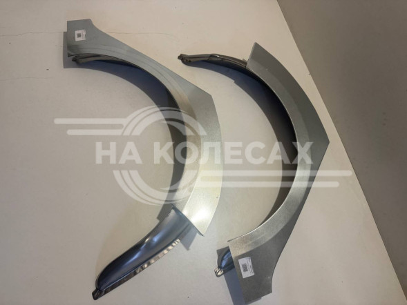 Ремонтные задние арки (наружняя + внутренняя) Citroen C3