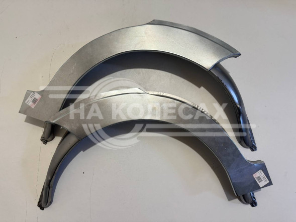 Ремонтные задние арки (наружняя + внутренняя) Citroen C3