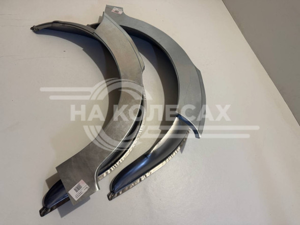 Ремонтные задние арки (наружняя + внутренняя) Citroen C3