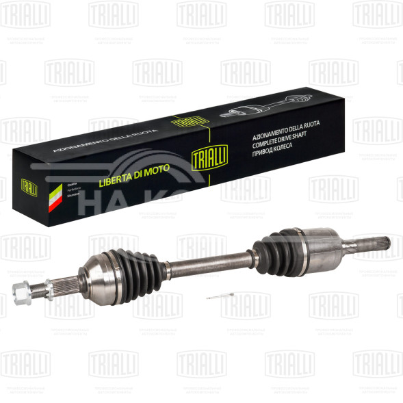 Привод передний левый для автомобилей Nissan Qashqai J10 (06-)/X-Trail T31 (07-) 2.0i CVT 4WD