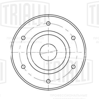 Ролик привод. ремня для автомобилей VW Golf IV (97-)/Skoda Octavia (96-) 1.9d (только ролик натяжителя) (CM 5304)