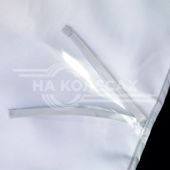 Шторка солнцезащитная 50*70см на боковое стекло, на магнитах, детская, серая