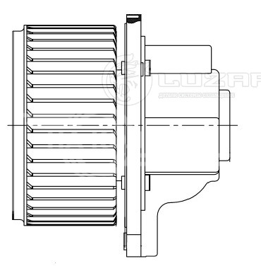 Электровентилятор отопления для автомобилей Chevrolet Captiva (06-)/Epica (06-)/Opel Antara (06-)