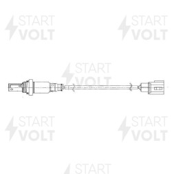 Датчик кислорода для автомобилей Toyota Avensis (03-)/Corolla (00-) 1.6i/1.8i до катализатора