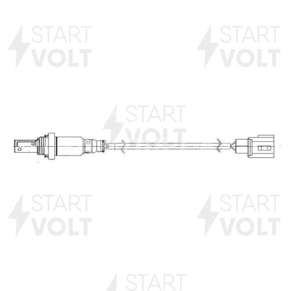 Датчик кислорода для автомобилей Toyota Avensis (03-)/Corolla (00-) 1.6i/1.8i до катализатора