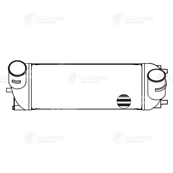 ОНВ (радиатор интеркулера) для автомобилей Sportage III/ ix35 (10-) 2.0CRDi M/A