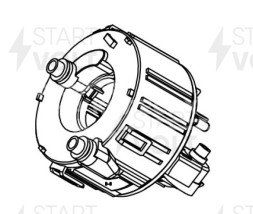 Фильтр топливный тонкой очистки для автомобилей Hyundai Solaris (10-)/KIA Rio (10-) 1.4i/1.6i