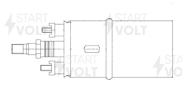 Мотор бензонасоса для автомобилей VAG 100 (86-) 1.8i-2.3i/Golf II (84-)/Jetta II (84-) 1.8i