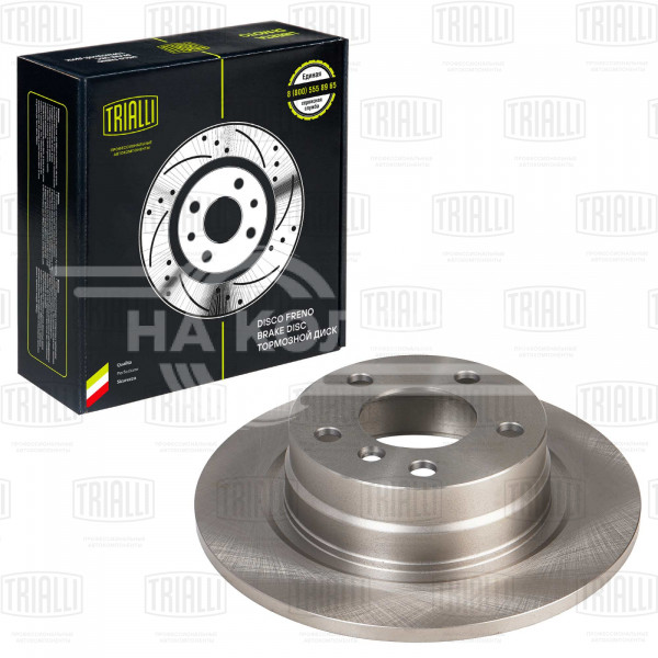 Диск тормозной для автомобилей BMW 1 (F20/F21) (11-) / 2 (F22) (13-) задний d=290