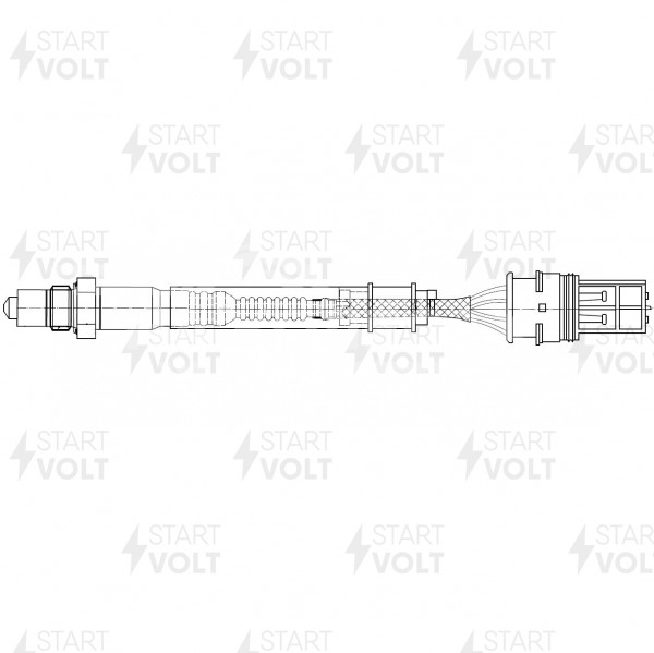 Датчик кислорода для автомобилей BMW X5 E70 (07-) 3.0i/X3 E83 (04-)/3 E90 (05-) 2.5i/3.0i после катализатора