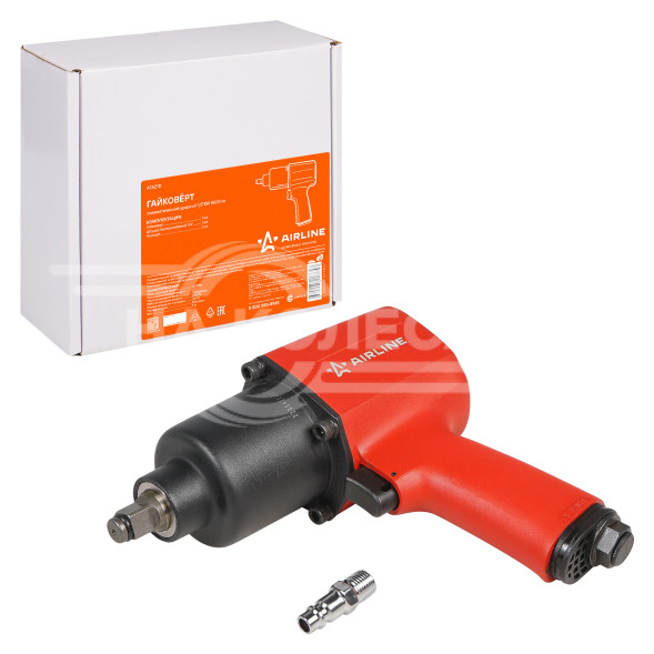 Гайковерт пневматический ударный 1/2&quot;DR 1500Нм