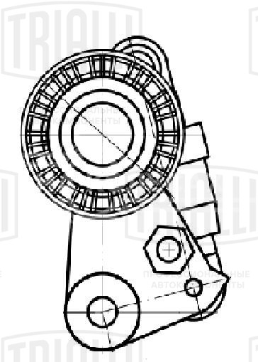 Ролик приводного ремня для автомобилей Kia Sorento (06-)/Mohave (08-) 3.3i/3.5i/3.8i с натяжным механизмом