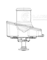 Термостат для автомобилей Fiat Ducato (Sollers-RUS) (08-) 2.3D (с алюминиевым корпусом)