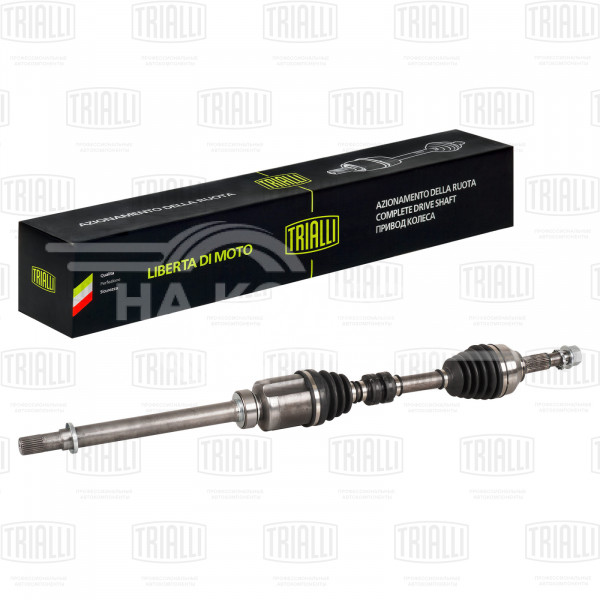 Привод передний правый для автомобилей Nissan Qashqai J10 (06-)/X-Trail T31 (07-) 2.0i CVT 4WD