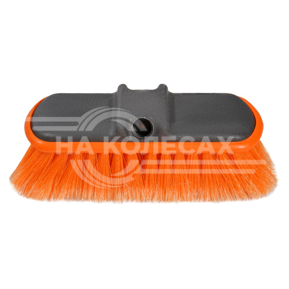 Швабра с насадкой для шланга, щеткой 20см и телескопической ручкой 100-150см