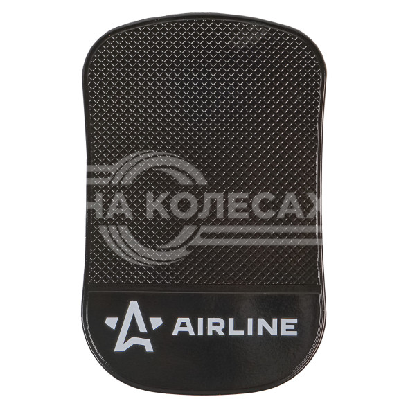 Коврик липучка чёрный 92*145 мм