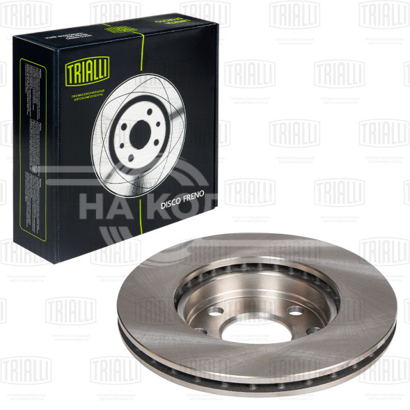 Диск тормозной передний для автомобилей Nexia (95-)/Lanos (05-) SOHC d=236 R-13