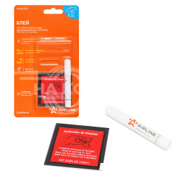 Клей для зеркал заднего вида, двухкомпонентный, 0,4+0,6 мл.