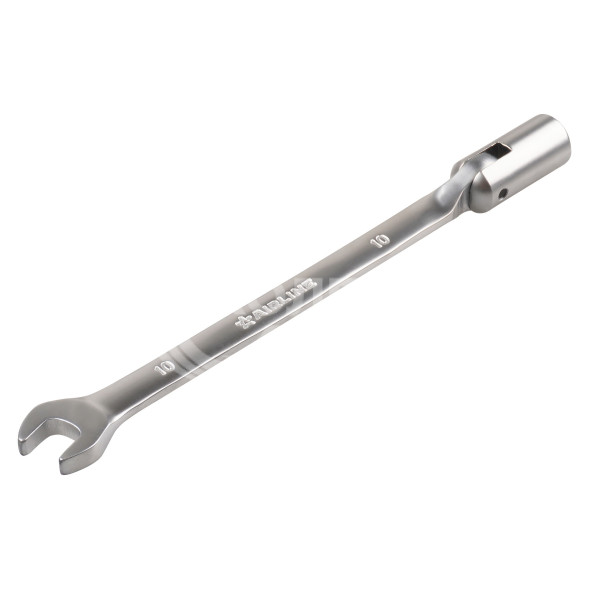 Ключ комбинированный шарнирный 10мм пласт. подвес PRO
