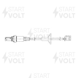 Датчик кислорода для автомобилей Toyota Corolla (00-)/Avensis (03-) 1.6i/1.8i