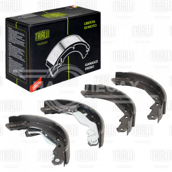 Колодки тормозные для автомобилей Renault Duster (10-) 4WD/Sandero/Stepway (07-) барабанные