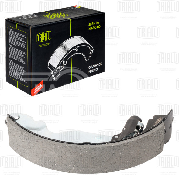 Колодки тормозные для автомобилей Renault Duster (10-) 4WD/Sandero/Stepway (07-) барабанные