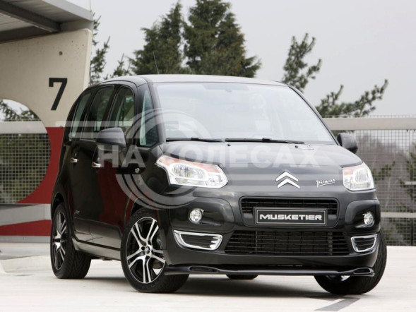 Внешние ремонтные пороги Citroen C3 Picasso 1дорест/1рест