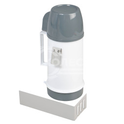 Чайник автомобильный 24В белый/серый пластик