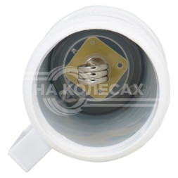 Чайник автомобильный 24В белый/серый пластик