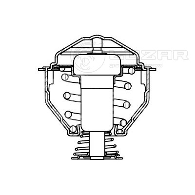 Термостат для автомобилей VW Tiguan (08-)/Audi A4 (B8) (07-) 1.8T/2.0T (95°С) (термоэлемент)
