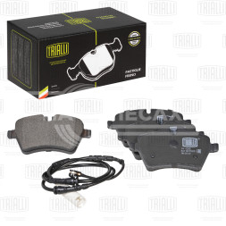 Колодки тормозные для автомобилей Mini Cooper S/D/SD (06-) / Countryman (10-) дисковые передние (в комплекте с датчиком)