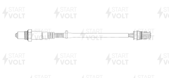 Датчик кислорода для автомобилей BMW X5 E70 (07-)/X1 E84 (09-) 3.0i/X3 E83 (04-)/3 E90 (05-) 2.5i/3.0i после катализатора