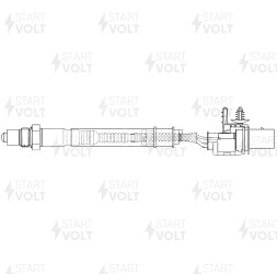Датчик кислорода для автомобилей BMW 5 E60 (03-) 2.5i/3.0i/3 E90 (05-) 3.0i до катализатора второй