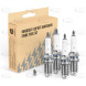 Комплект свечей зажигания для автомобилей ГАЗ/УАЗ с дв. ЗМЗ-405/406/409 (зазор 1мм, с резистором, с медью) (4шт)