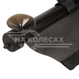 Шторка солнцезащитная 40*45см на боковое стекло, рулонного типа, черная