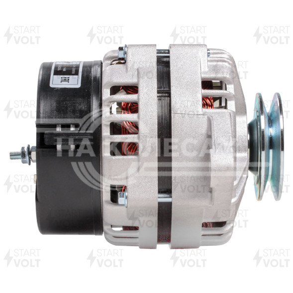 Генератор для автомобилей Газель-Бизнес с дв. УМЗ-4216 (шкив 10мм) 100A