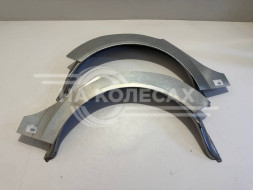Ремонтные задние арки (наружняя + внутренняя) Renault Megane 2