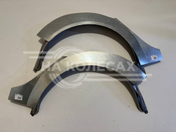 Ремонтные задние арки (наружняя + внутренняя) Renault Megane 2