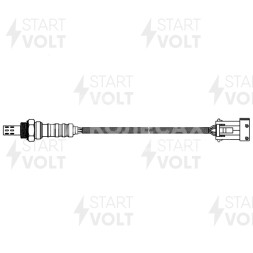 Датчик кислорода для автомобилей Peugeot 206 (98-)/Citroen Berlingo (96-) 1.4i после катализатора
