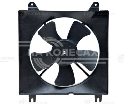 Электровентилятор охлаждения для автомобилей Chevrolet Lacetti (04-) (с кожухом)