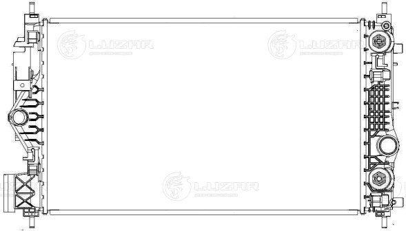 Радиатор охлаждения для автомобилей Astra J (09-) 1.6T AT