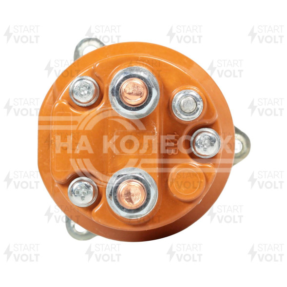 Реле втягивающее стартера для автомобилей ГАЗ-53/ГАЗ-66/ПАЗ-672/3205