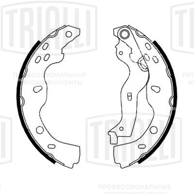 Колодки тормозные для автомобилей Suzuki SX4 (06-) барабанные