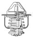 Термостат для автомобилей Nissan X-Trail (T30) (00-)/X-Trail (T31) (07-)/Teana (J32) (08-) (82°С) (термоэлемент)