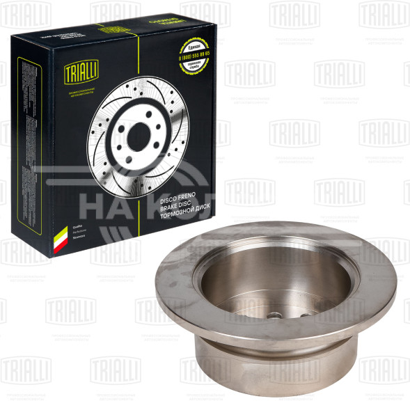 Диск тормозной для автомобилей Mercedes Sprinter (95-) / G-Class (W463) (90-) / VW LT (96-) задний d=258