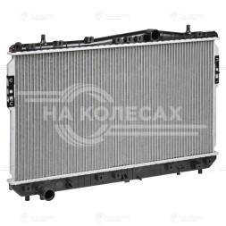 Радиатор охлаждения для автомобилей Chevrolet Lacetti (04-) 1.4i/1.6i/1.8i MT (паяный)