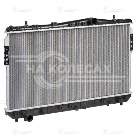 Радиатор охлаждения для автомобилей Chevrolet Lacetti (04-) 1.4i/1.6i/1.8i MT (паяный)