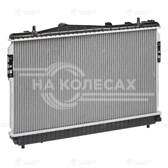 Радиатор охлаждения для автомобилей Chevrolet Lacetti (04-) 1.4i/1.6i/1.8i MT (паяный)