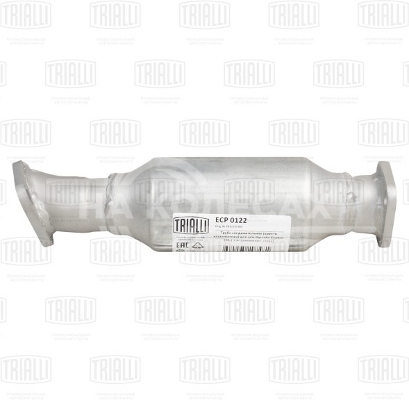 Труба соединительная (вместо катализатора) для автомобилей Hyundai Elantra (06-) 1.6i (алюминизированная сталь)